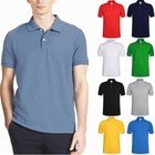 Men s Polo Shirt Dri-fit Golf Sports Plain Cotton Jersey T Shirt Short Sleeve
