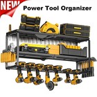 Heavy Duty Power Tool Organizer Drill 26  3-layer Holder Wall Mount Storage Rack
