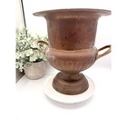 Vintage Godinger Ice Bucket Pedestal Urn  Heavy Patina  Champagne Chiller