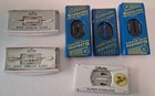 Vintage Lot Of 4 Gillette Safety Razors   1 Adjustable   3 Solid    Razor Blades