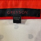 Greyson Polo Shirt Women Large Gatorade Print Golf Performance Stretch