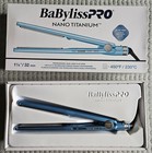 Babyliss Pro 1 1 4 Inch Nano Titanium 450f Straightening Iron - Blue