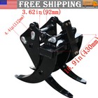 Mini Excavator Log Grapple 180-degree Rotation For 0 8-1 5 Ton Excavator Wide