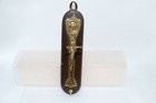 Vintage Brass Coat Hat Hook Wall Mount Multiple Hooks 