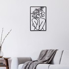 3 Pieces Metal Minimalist Abstract Woman Wall Art Line Drawing Wall Art Decor Cr