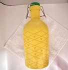 Disney Mickey Mouse Pineapple Yellow Metal Canteen 64 Oz     New