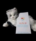 Nib Ageless Innovation Joy For All Companion Cat Silver   White Dementia Care