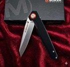 B  ker Magnum Rapid Flip Open Folding Pocket Knife  440b Steel Blade  G10 Handle
