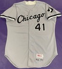 Authentic 1993 Wilson Chicago White Sox  41 Game Worn team Issued Road Jersey 48