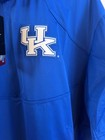 Nike Kentucky Wildcats 1 4 Zip Pullover Mens Xl Blue Short Sleeve Nwt