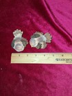 Pair Of Vintage Decorative Birds     Wood Wings     Lightweight Body     Rustic Nature