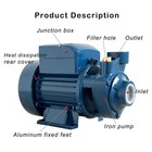 Centrifugal 1 2 Hp Electric Water Pump Pool Farm Pond 660gph Fresh Water 370w