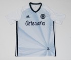Philadelphia Union Jersey Mens Large White Mls Soccer Adidas Aeroready Artesano