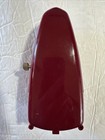 Vintage Wittner Taktell Piccolo Keywound Metronome Ruby Red West Germany 