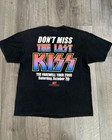 Vintage 2000 Kiss T-shirt Farewell Tour Concert Last Kiss Ppv Promo Xl