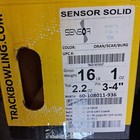 Track Sensor Solid  1st Quality Bowling Ball  16 Lb   New In Box    072