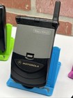 Vintage Motorola Startac W Ultra Rare Extended Battery   Chgr   Holster   Cla