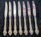 Reed And Barton Sterling Silver Handle Flatware 7 Pieces Knife 