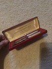Vintage Chanel No 5   Arpege 14k Gold Filigree Perfumed Ballpoint Pen Set In Box
