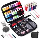 Type Scomplete Sewing Kit Portable Travel Set Needles Threads Scissors Diy Tool