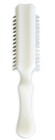 Stanley Lady Catherine Vintage Hair Brush All Nylon 5 Row Ivory Clean
