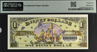 2009  1 Disney Dollar Mickey   Pluto Pmg 68 Epq  dis152  S n T00692924