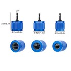 3x Copper Pipe Cleaner Drill Set 1 2  3 4  1  Metal Tube Plumber Cleaning Tool
