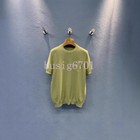 Miu 2025ssmiu Womens Crew Neck Short Sleeve Knitted Top Crew Neck Wool