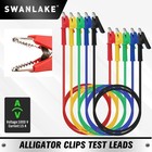 Swanlake 5-piece Dual-ended Alligator Clip Test Leads  1000v 15a 3 5ft 1m Ele   