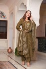 Pakistani Embroidered Salwar Kameez Suit  Plus Size Upto 5xl Kurta Palazzo Set