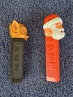  2  Austria Santa   Rudolph Reindeer No Feet Pez Dispensers  excellent Condition