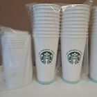 40 -20oz Cups With Lids New - Coffee Cups -20oz Starbucks Paper Hot Cups- Venti