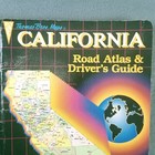 California Road Atlas   Driver s Guide By Thomas Brothers Maps 1988 Edition Vtg
