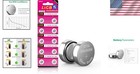 10 Count 1 55v Silver Oxide Watch Batteries -  Certified For Quality Assurance