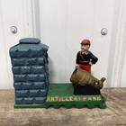 Artillery Mechanical Cast Iron Mechanical Penny Bank