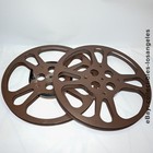 Lot Of 2 - 16mm Metal 1200     Take Up Reel Goldberg Brothers Made In Usa
