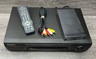 Panasonic Blue Line Pv-v4620 Vhs Vcr Omnivision Player Recorder W  Remote Tested