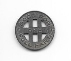 1924 Honolulu Rapid Transit Company Token Hawaii