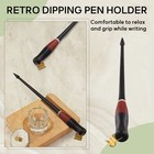 Wood Calligraphy Dip Pen English Calligraphy Pen Copperplate Script Oblique9841