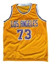 Dennis Rodman Signed Los Angeles Lakers Custom Jersey   Jsa Certified Auto