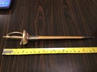 Vintage Spanish Sword Letter Opener W  Blade Cover - Made In Spain