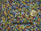 10000  Glass 2x1 Round Luster Finish Opaque Glass Round Seed Beads Gbs061