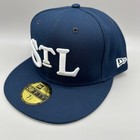 St  Louis Stars Negro League New Era 59fifty Hat Mens 7 1 4 Navy Blue Fitted