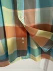 Milano Borromeo Cmp Men   s Xxl Plaid Shirt Multicolor Long Sleeve Italian Style
