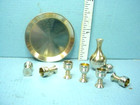 Miniature Wine Set  1745-100 Brass Clare-bell Brass 1 12th Scale