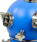 Blue Antique Scuba Boston Navy Mark V Deep Sea Nautical Diving 18 divers Helmet