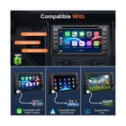 Double Din Car Stereo With Dvd cd Player  Car Radio With Backup Camera  Voice   