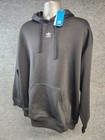 Adidas Hoodie Women s Medium Black Essentials Os Trefoil Sweatshirt Pullover