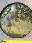 Victorian Chimney Flue Cover Made In Germany Glass