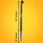 Custom Handmade Carbon Steel Traditional Viking Spear Knife With Micarta Handle